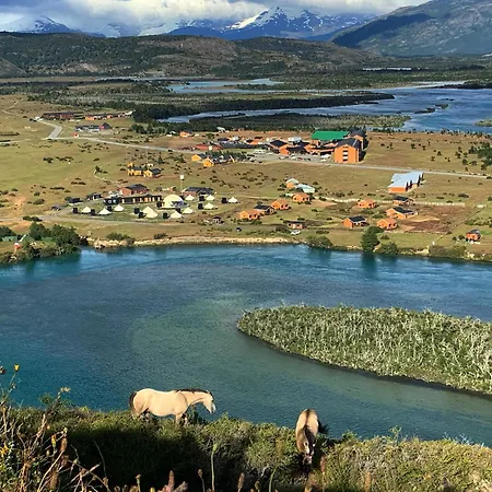 Chilenativo Riverside Camp Torres del Paine National Park Exterior photo