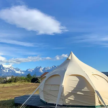 Chilenativo Riverside Camp Torres del Paine National Park Exterior photo