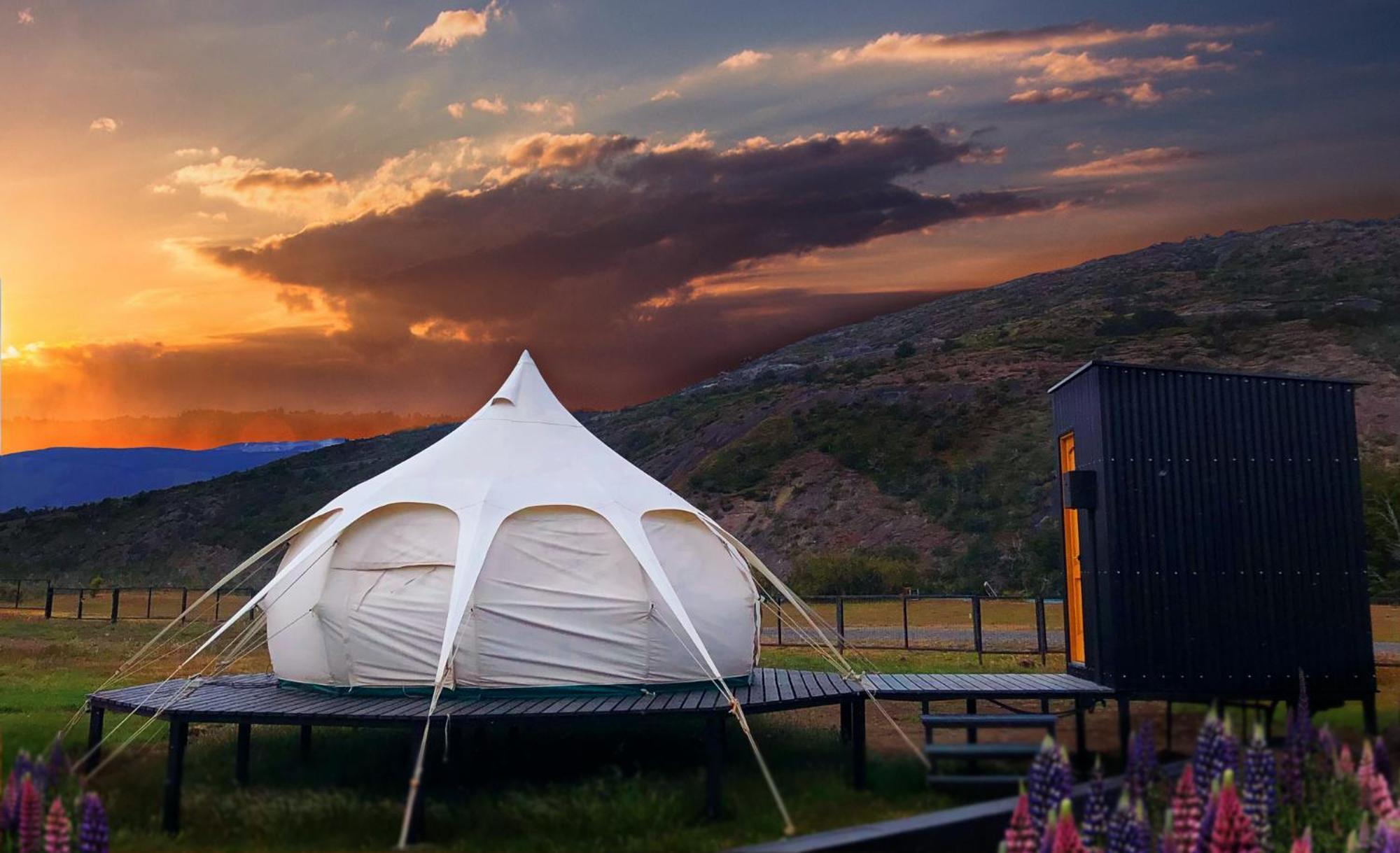 Luxury tent Chilenativo Riverside Camp *